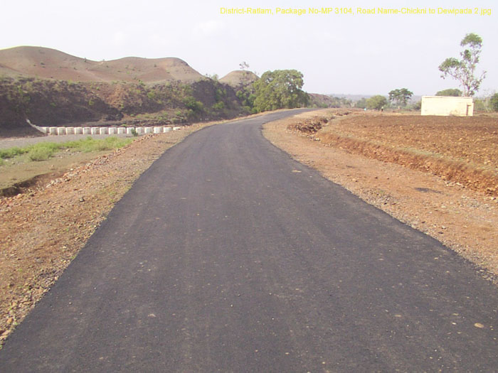 District-Ratlam, Package No-MP 3104, Road Name-Chickni to Dewipada 2